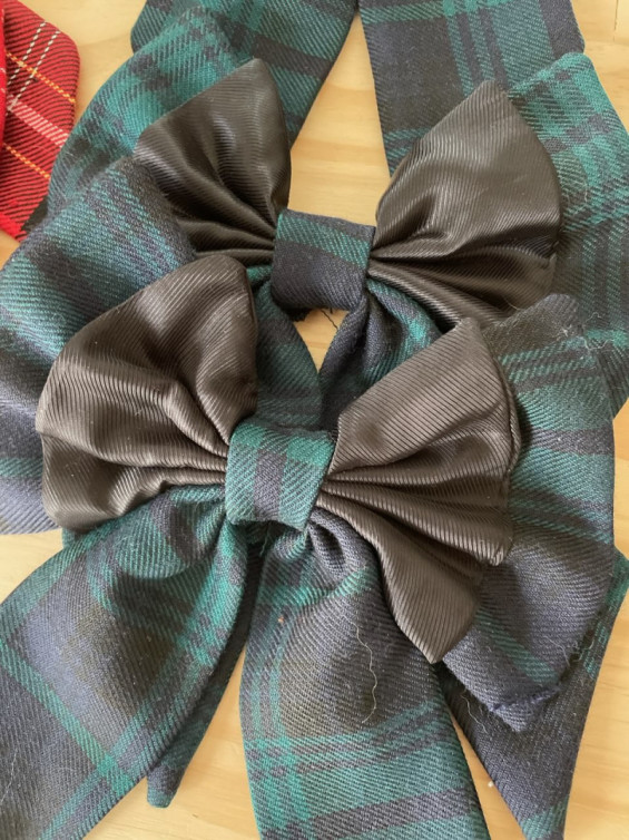 LE TARTAN ECOSSAIS BICOLORE